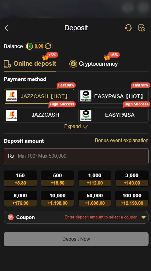 deposit